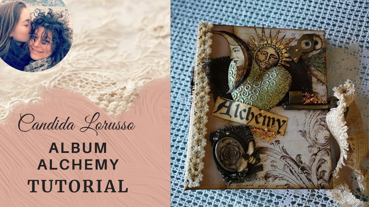 Album scrapbooking Alchemy Stamperia.