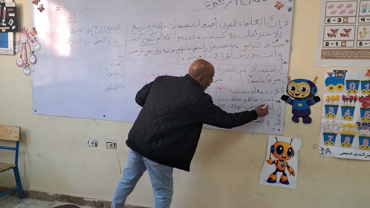 قطعة نحوية شاملة للصف السادس الفصل الدراسي الأول المنهج الجديد  مع الاستاذ على حسن 