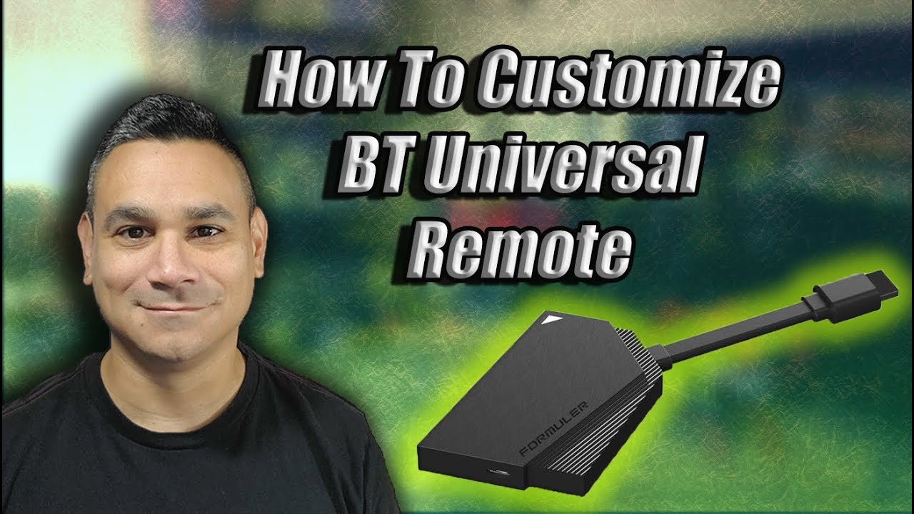 Formuler Z Mini How to customize BT Universal Remote