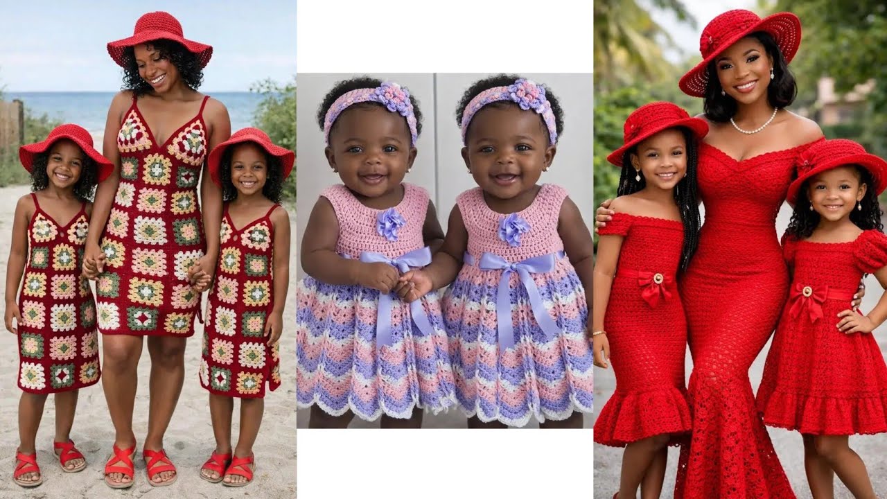 Crochet latest designs for kids and ladies 