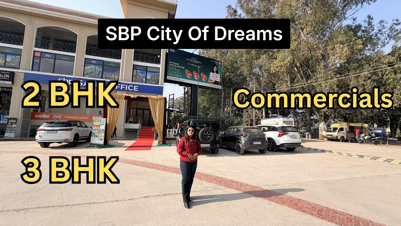 SBP City of Dream 5 Township offering 2BHK & 3BHK Flats with Clubhouse