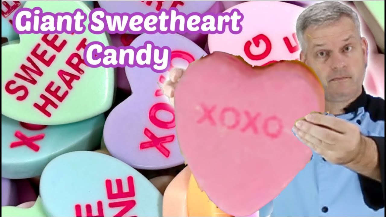 Giant Sweethearts Candy | How to Make Homemade Sweethearts