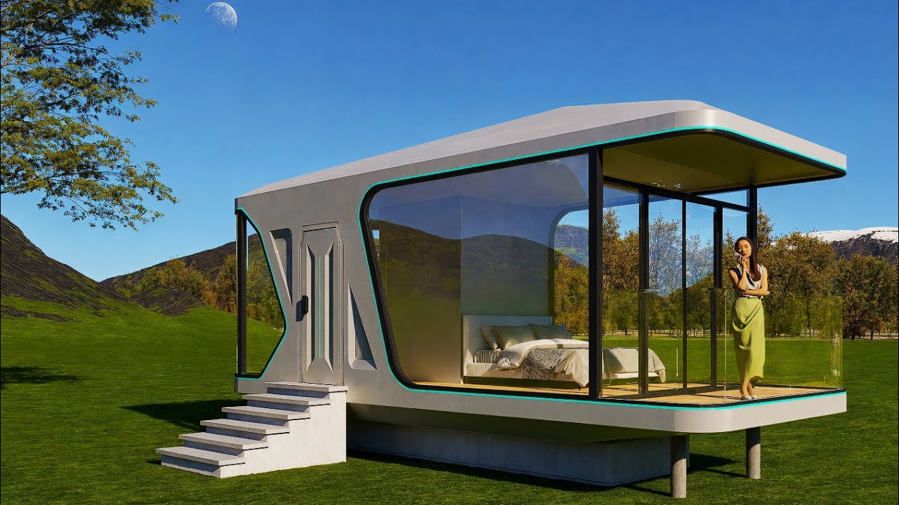 Modern Loft Tiny House Tour | Stylish Small Home with Smart Space Design