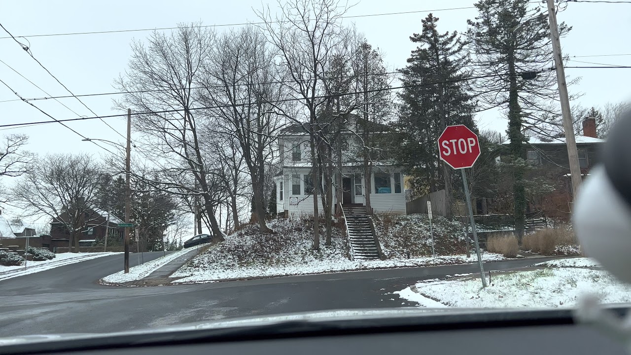 Driving around Syracuse New York