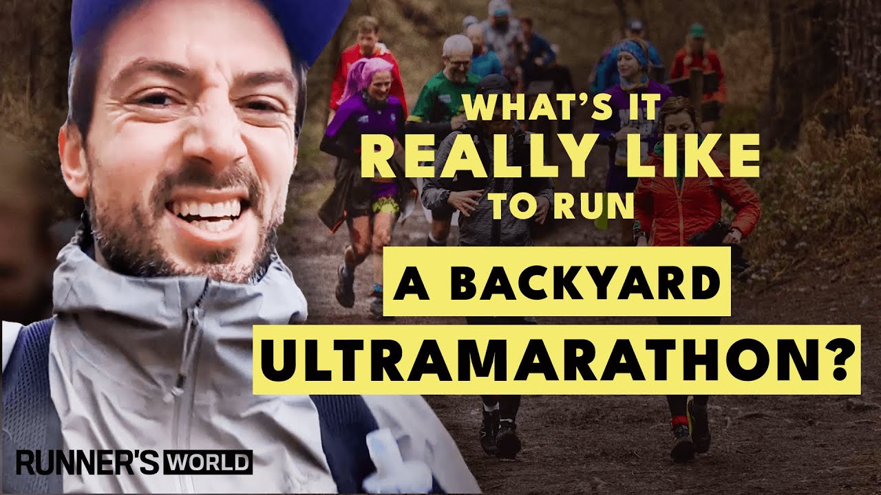 Каково это — пробежать ультрамарафон на заднем дворе? | Runner's World
