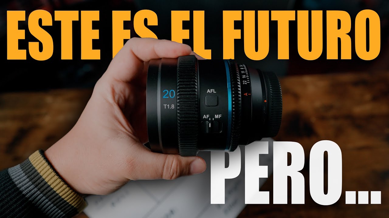 ✅  CINE PARA TODOS! - LENTE ANAMORFICO SIRUI 20mm T1.8