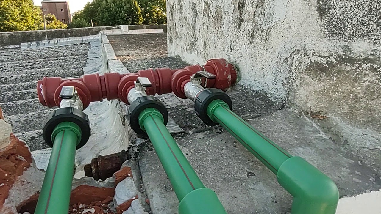 Instalación Termotanque Solar Hissuma 150 litros - Parte 04 - Explicación del tendido de cañerías