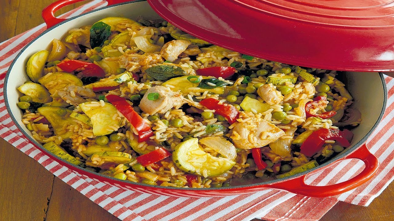 Caçarola de Frango (Galinhada) - Receitas Nestlé