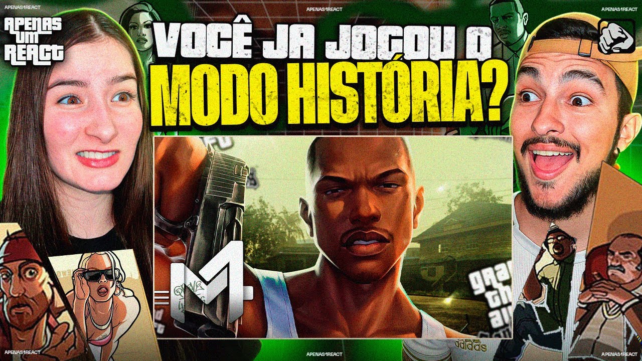 Apenas um react | CJ - San Andreas | M4rkim (Grand Theft Auto)