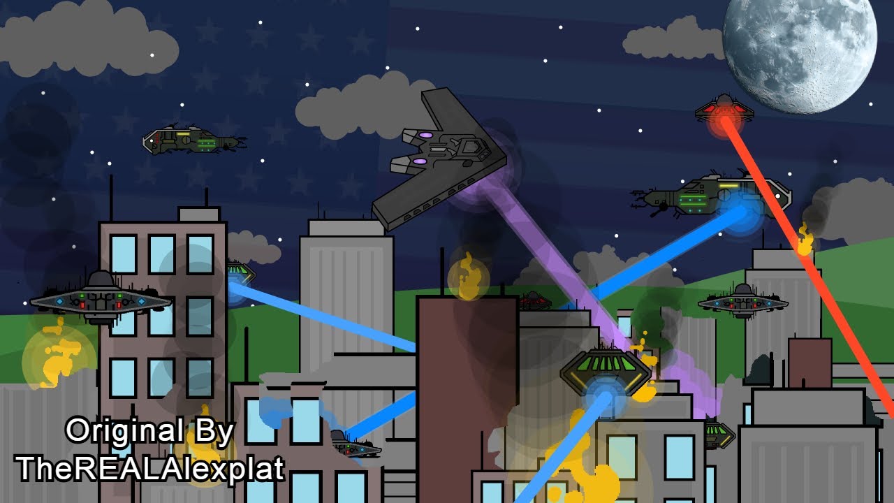 Pivot Alien Invasion War Season 1 Episode 3 | Pivot Animator