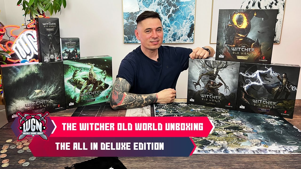 The Witcher: Old World &mdash; распаковка максимального делюкс-издания!