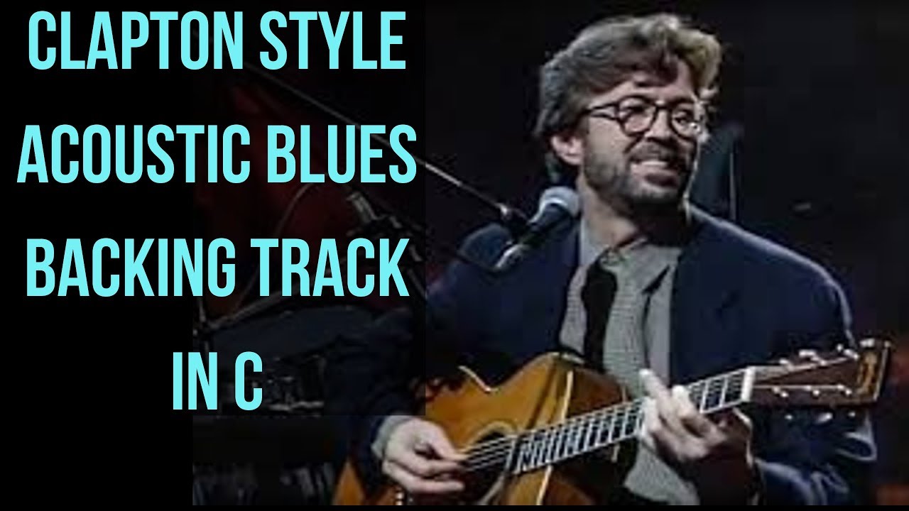 Eric Clapton Style Backing Track | Nobody Knows You When You're Down and Out