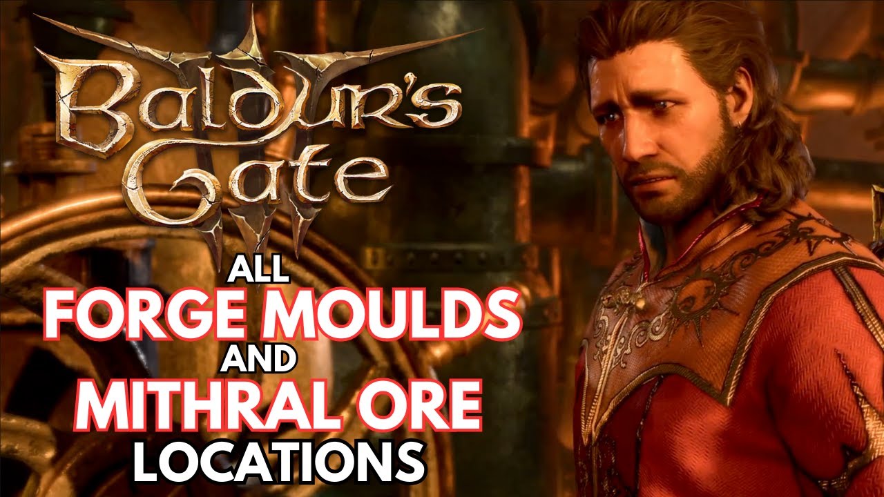 Все формы для кузнечного дела и места добычи мифриловой руды &mdash; Baldur's Gate 3