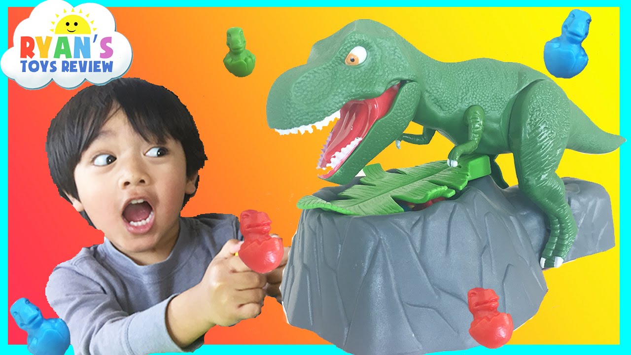 Dinosaur Toy for Kids Dino Meal with Egg Surprise