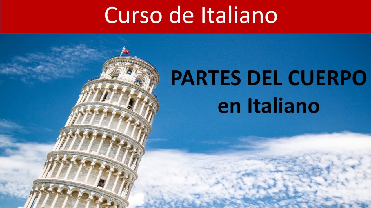 Curso de Italiano - Partes del cuerpo en Italiano