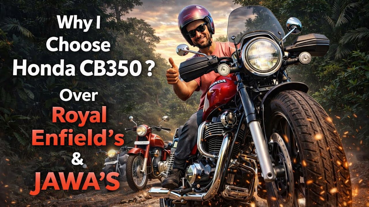 Choosen Honda CB350 over Royal Enfield's and Jawa's. Know Why? #hondacb350