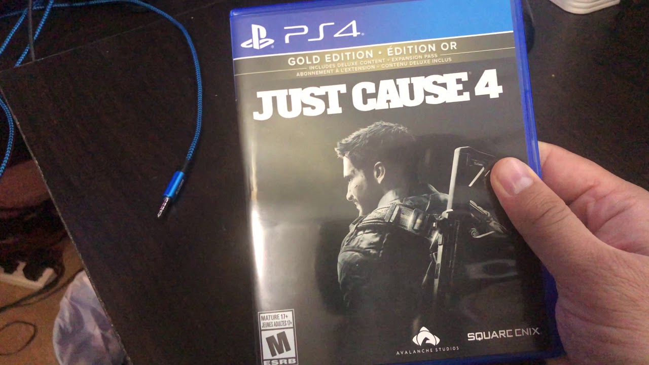 Unboxing Just Cause 4 Gold Edition Before Release PS4