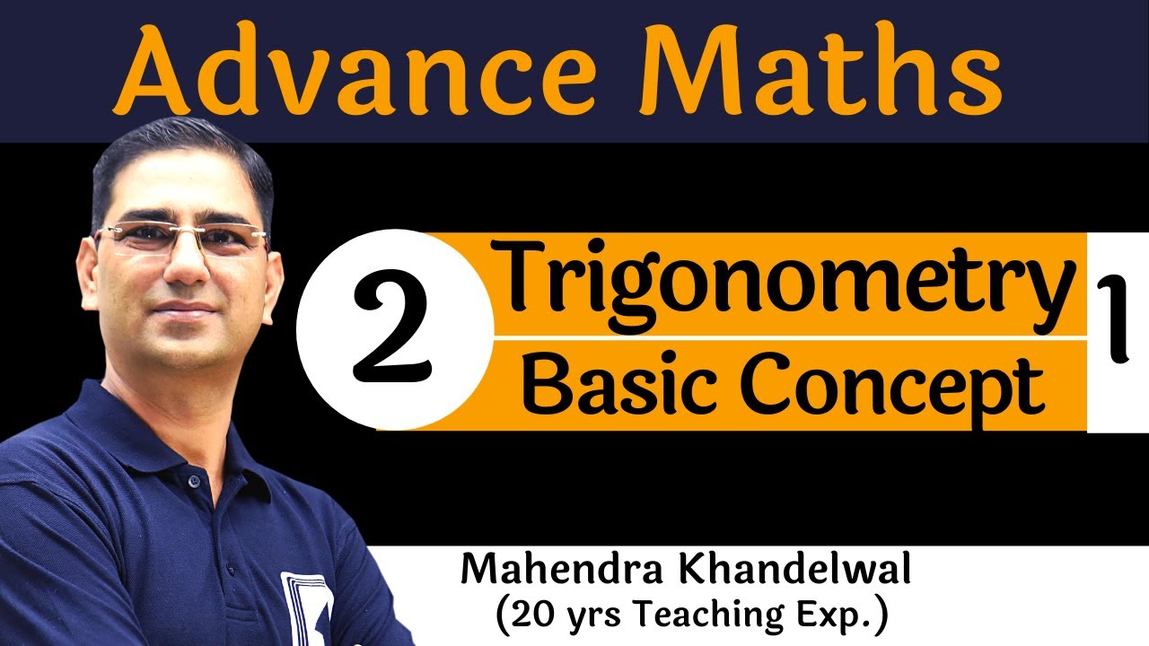 [2] Trigonometry-1 | SSC | RAILWAY | Devotion Institute | Mahendra Khandelwal