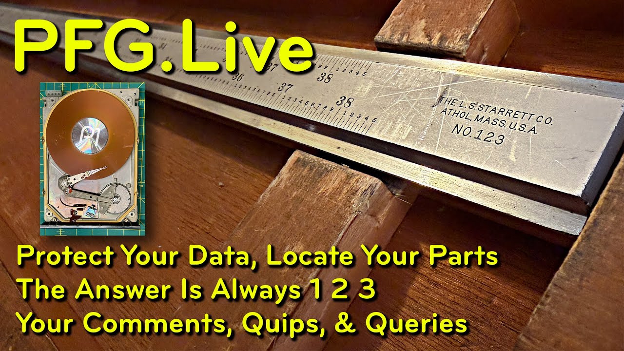 PFG.Live 2025-1116: The Answer Is Always 1 2 3