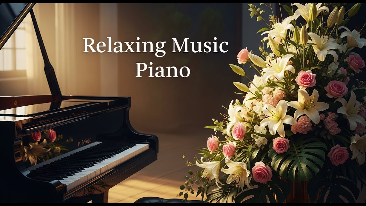 Relaxing Piano Music for Peaceful Night Mood and Calm 🌊 Gentle Piano Instrumental