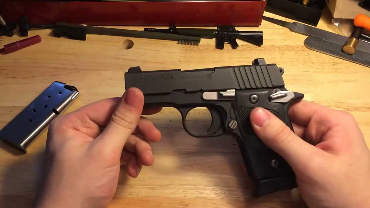 Sig p938 review and disassembly