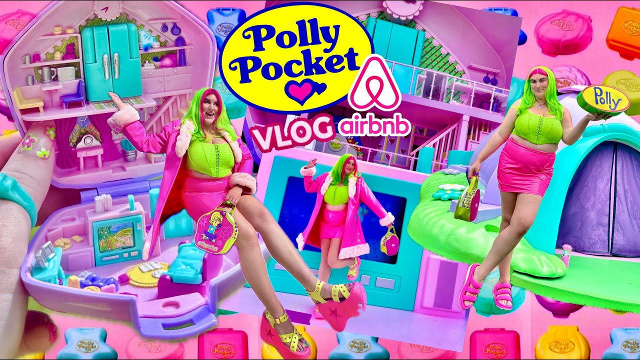 Go Pocket-Sized with me at the Polly Pocket Airbnb!