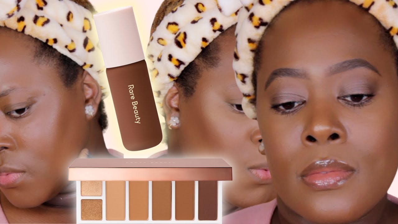 WHATS NEW AT SEPHORA SPRING SALE TRY ON HAUL|NEW RARE BEAUTY TINTED MOISTURIZER + NEW FENTY PALETTE