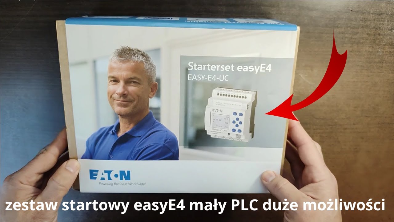 easyE4 mały sterownik PLC o wielkich możliwościach, zestaw startowy, firmware, przykłady aplikacji⚡