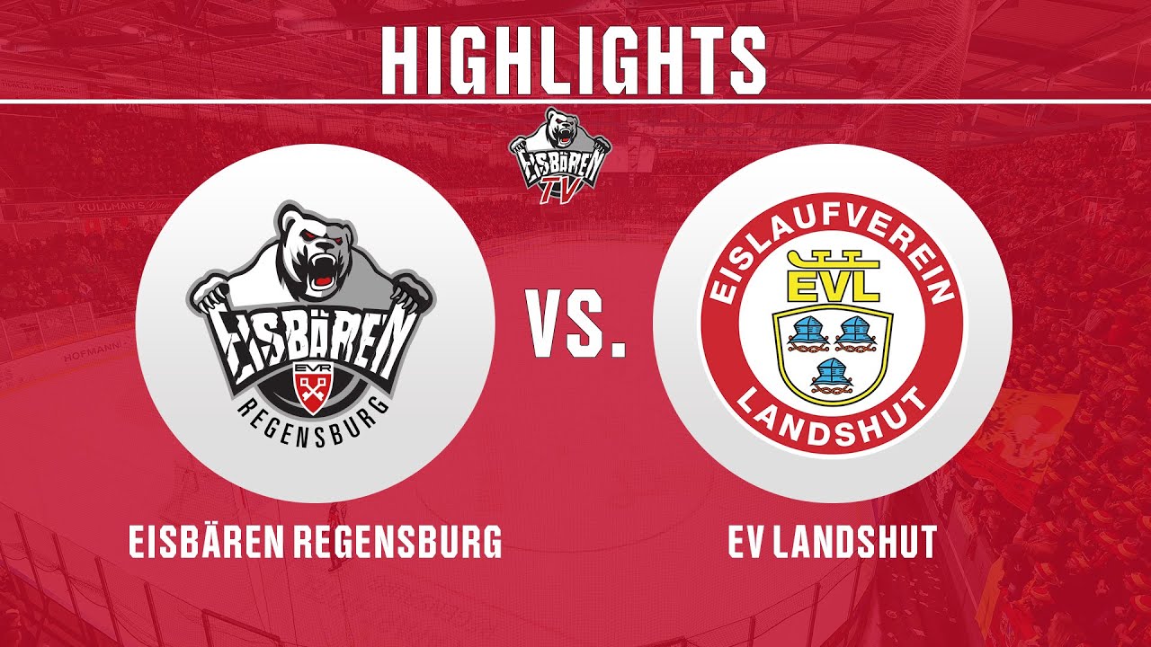 Highlights - 13.09.2024 - Eisbären Regensburg - EV Landshut