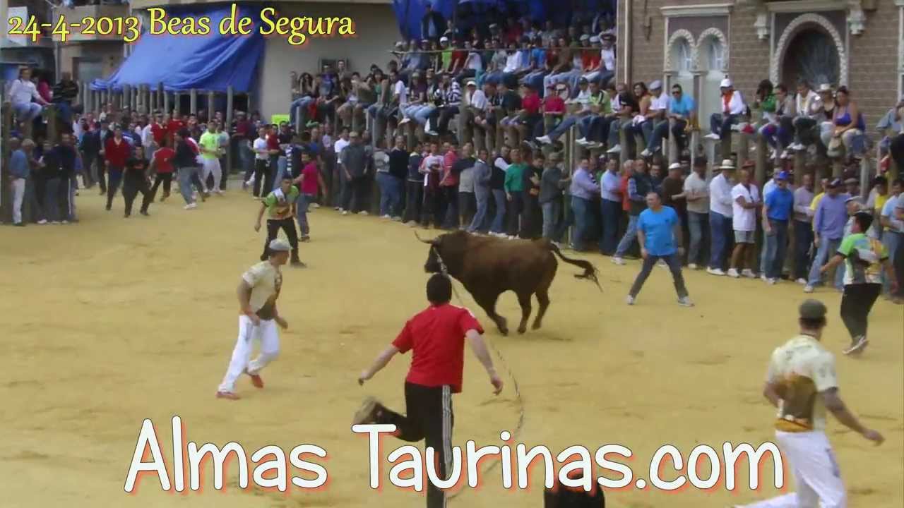 TODAS LAS SALIDAS DE LOS TOROS SAN MARCOS 2013 BEAS DE SEGURA