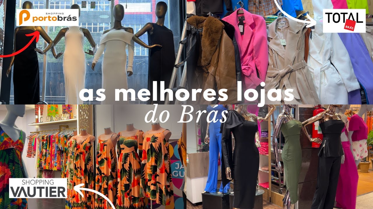 Tour pelas melhores lojas do BRÁS em São Paulo! Mostrei TODOS shoppings: preços 2024 e nome lojas 😱