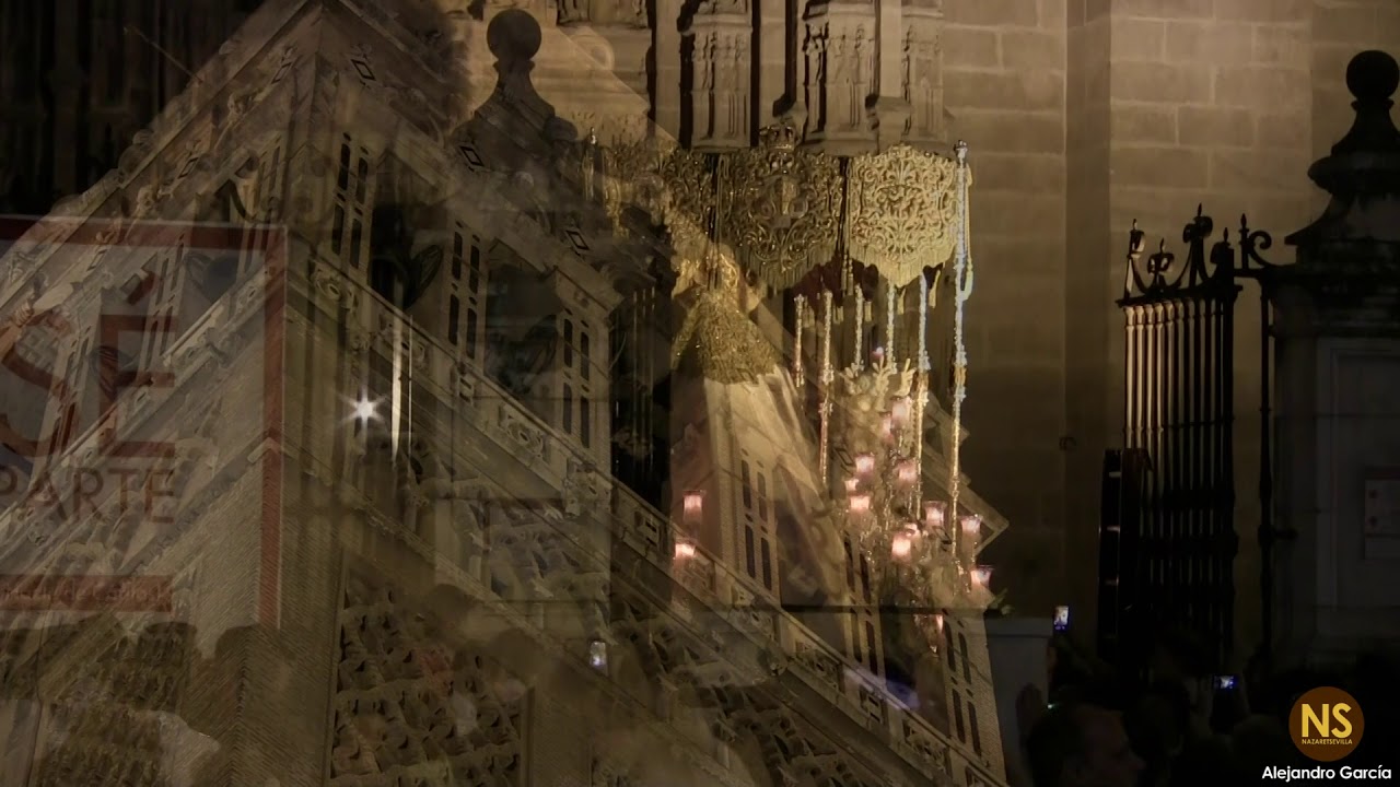 Entrada de la Virgen de la Salud en la Catedral. Traslado para su coronación. Sevilla, octubre 2017
