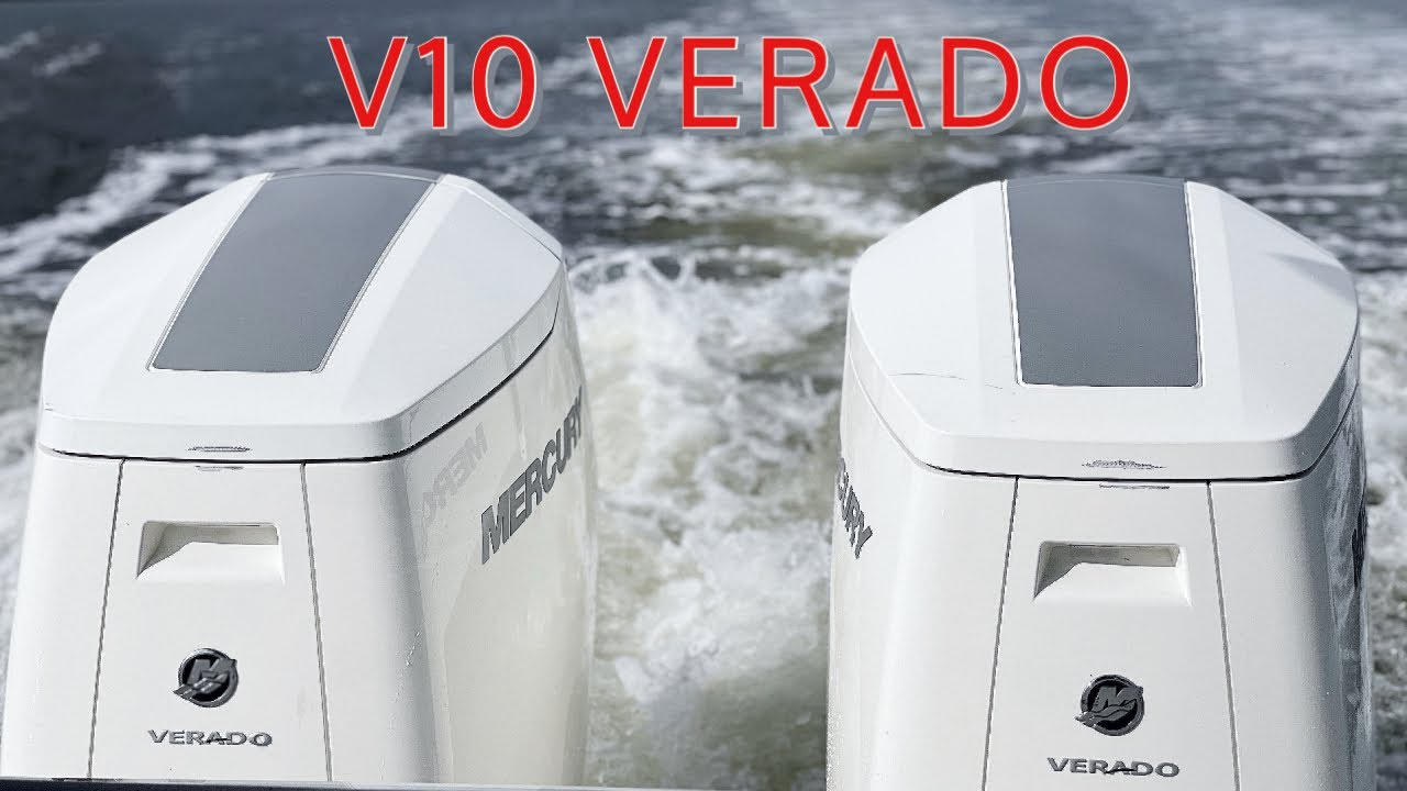 Новый подвесной мотор Mercury Marine | Launch V10 Verado мощностью 400 л.с. объемом 5,7 литра