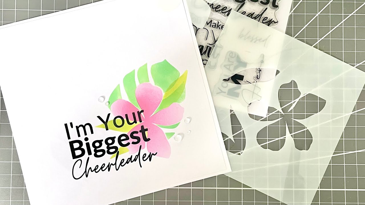 New Stencils and card making! Inking | Glitter Paste | Stamping | Heat Embossing | Scrapbooking
