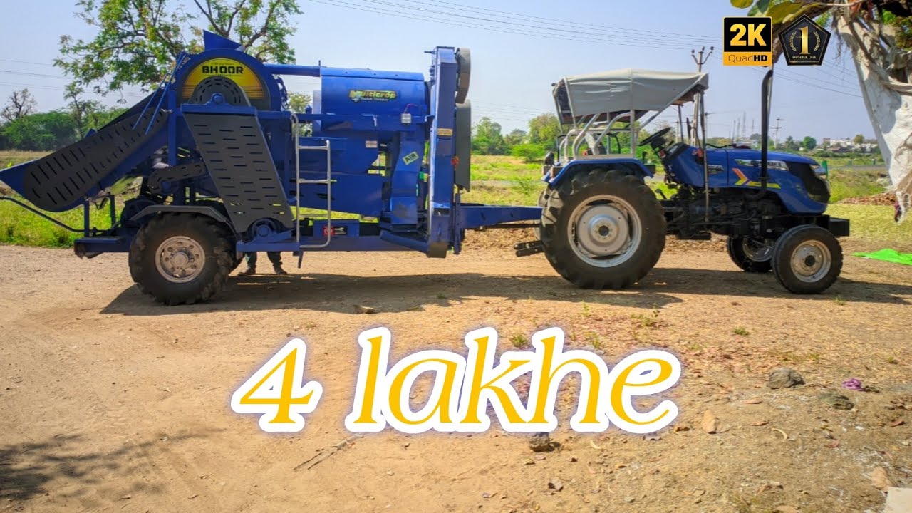 New Advanced BHOOR Multicrop Machine with Tractor | Latest Farming Technology 2026#sonalika