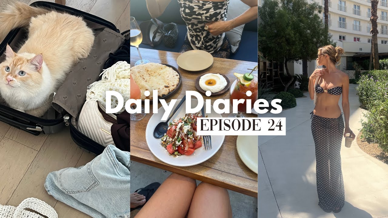 weekly vlog : hair refresh, vegas outfits, new bag | daily diaries ep. 24
