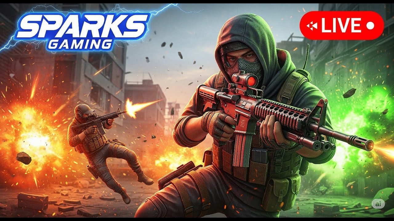 SPARKS GAMING LIVE  #bgmi live #pubg mobile live