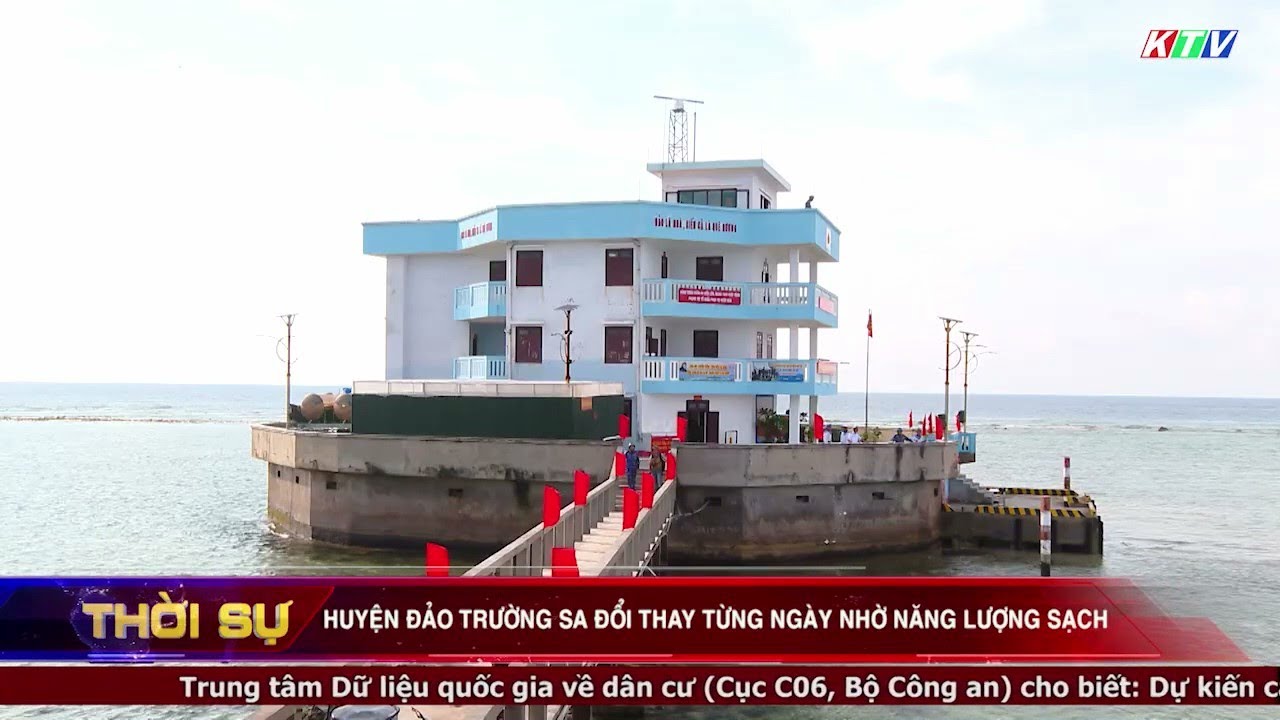 Huyện đảo Trường Sa đổi thay từng ngày nhờ năng lượng sạch