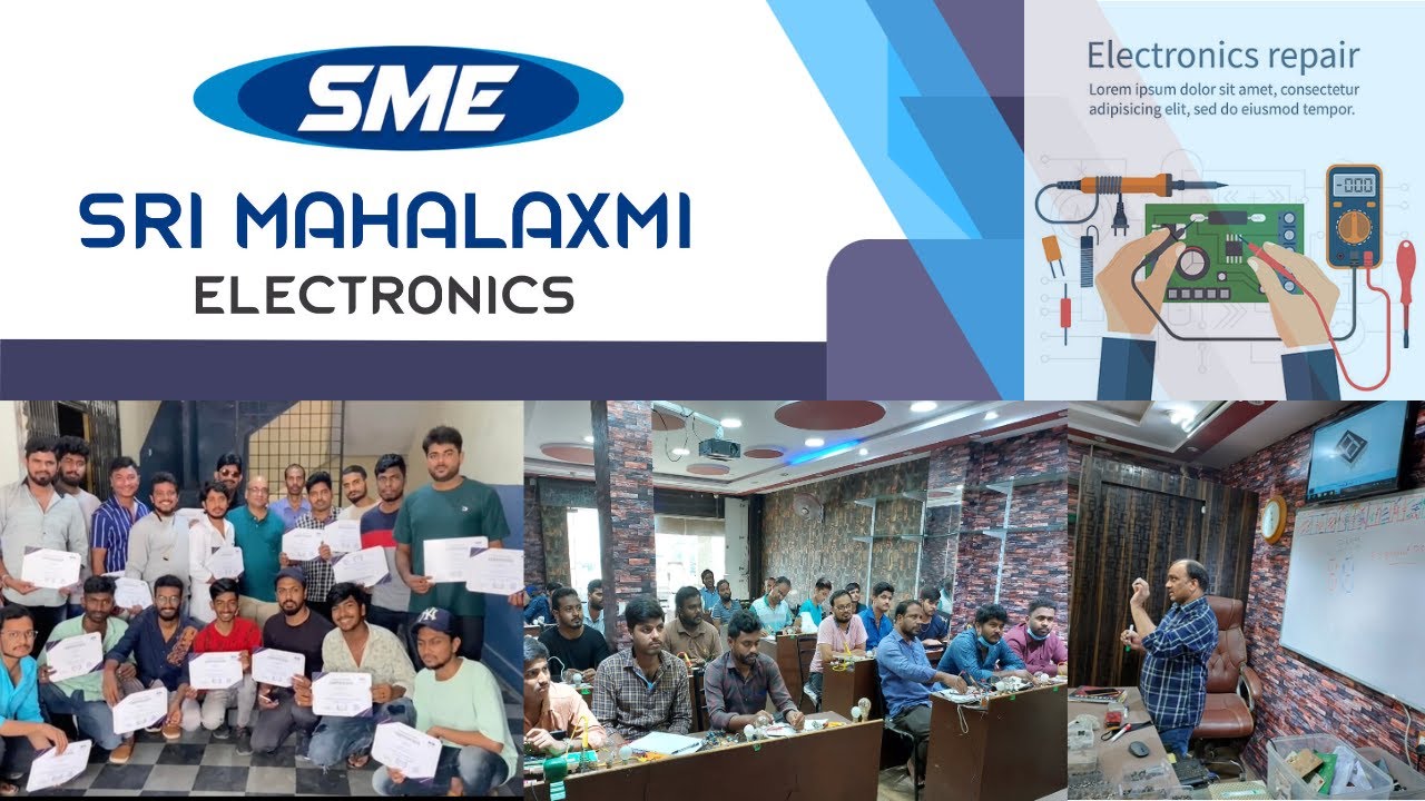 Sri Mahalaxmi electronics service and PCB repair training centre Hyderabad Kukatpally