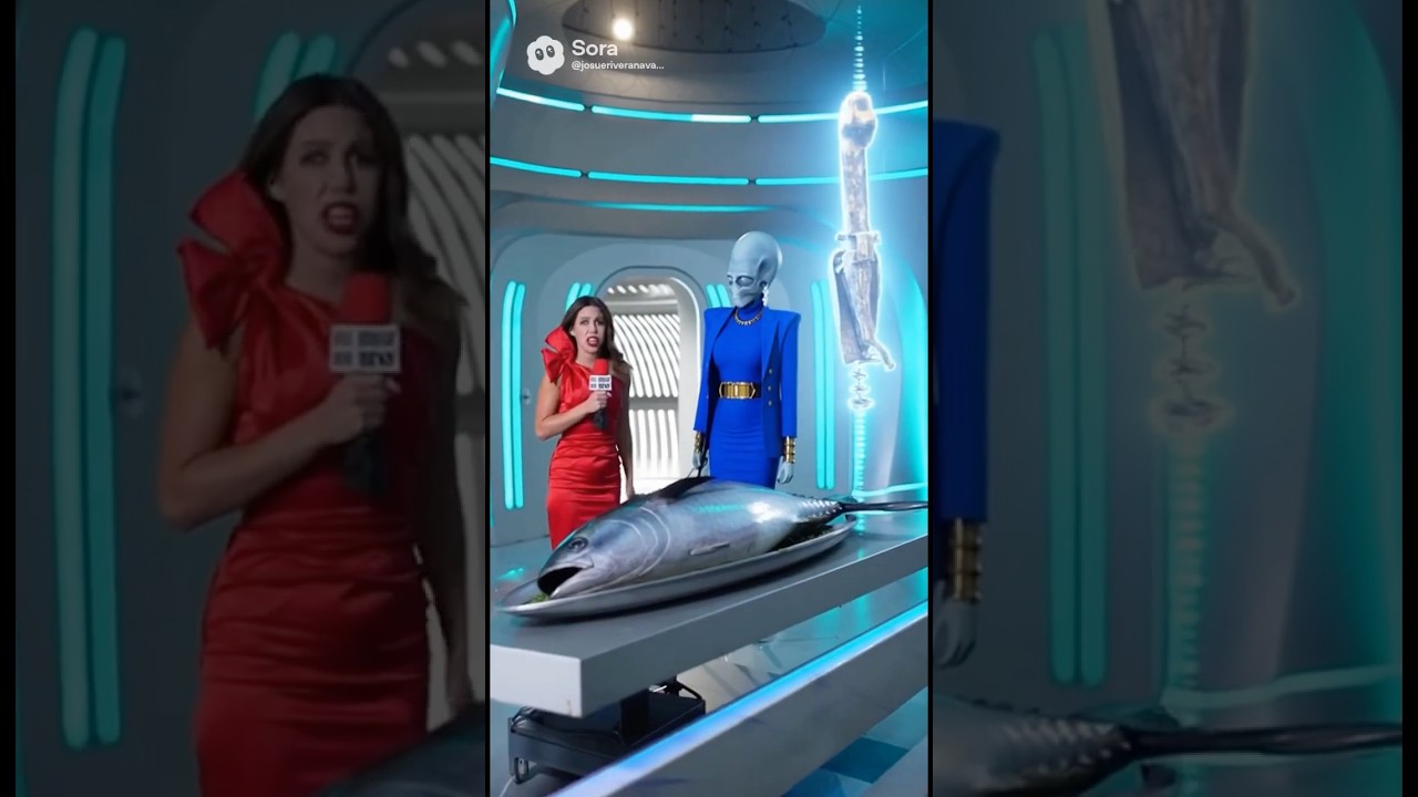 Our favorite reporter comes inside a UFO. To interview 