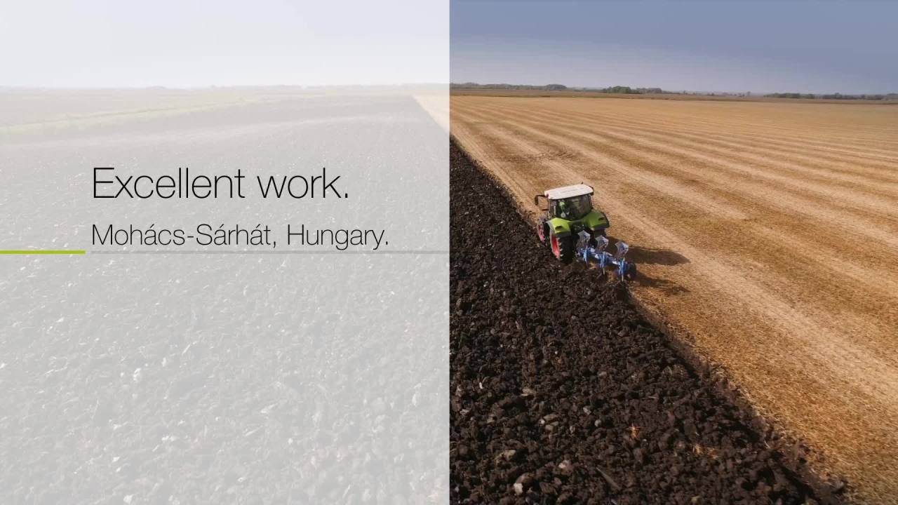 Excellent work. Tractors from CLAAS. Mohács-Sárhát, Hungary. / 2016 / en