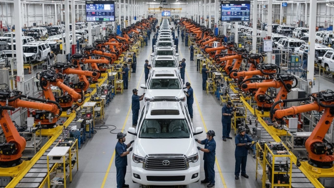 How the Toyota Fortuner Is Made 🚙 | Full SUV Factory Process