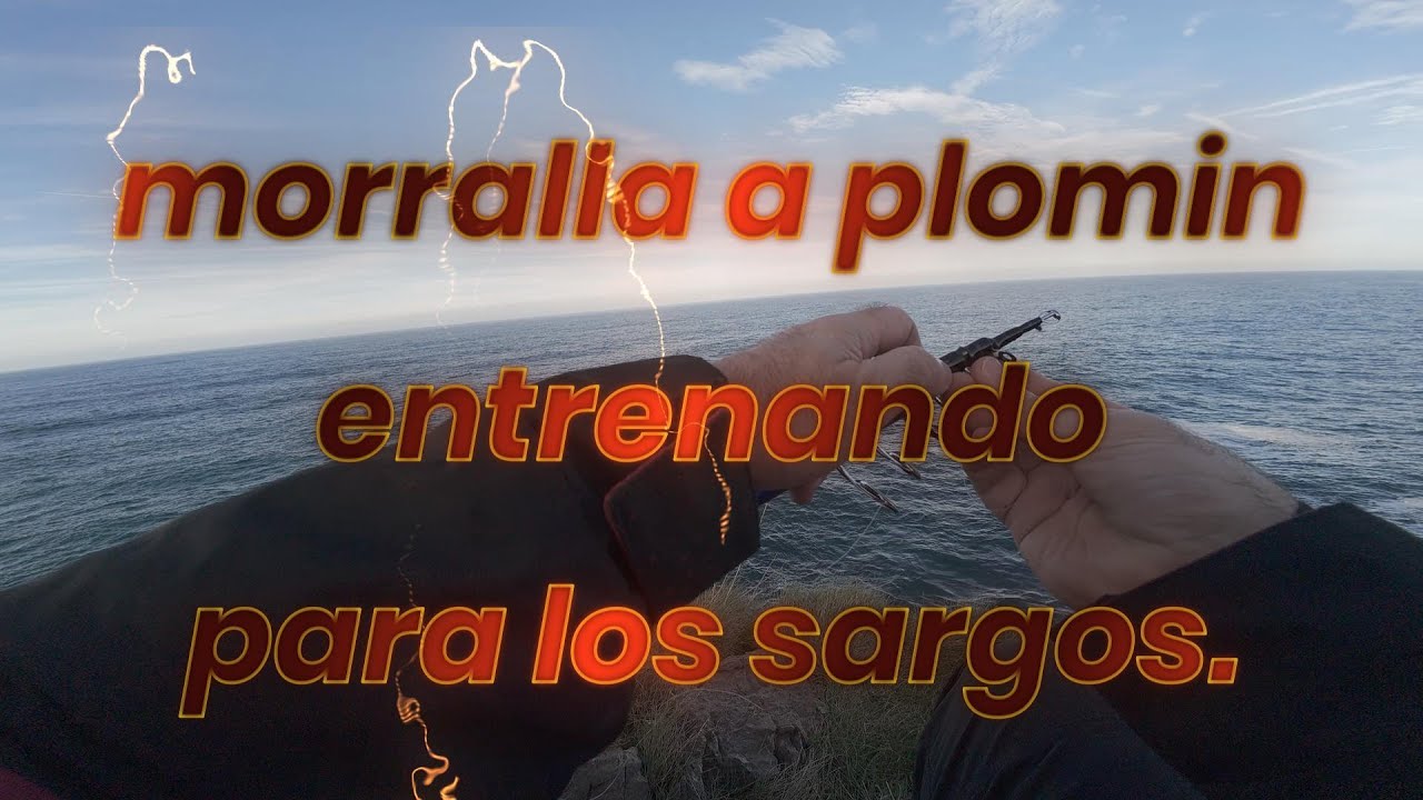 Morralla a plomin ...... entrenando para los sargos.