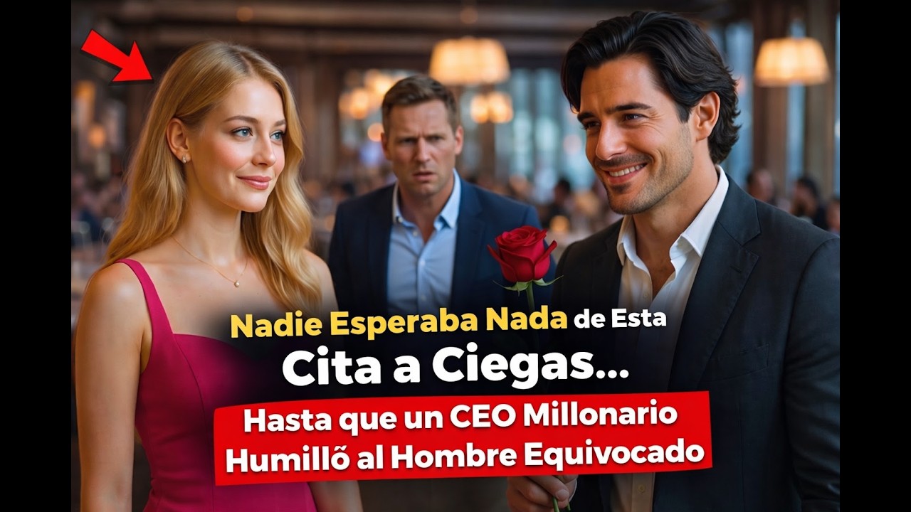 Nadie Esperaba Nada de Esta Cita a Ciegas… Hasta que un CEO Millonario Humilló al Hombre Equivocado
