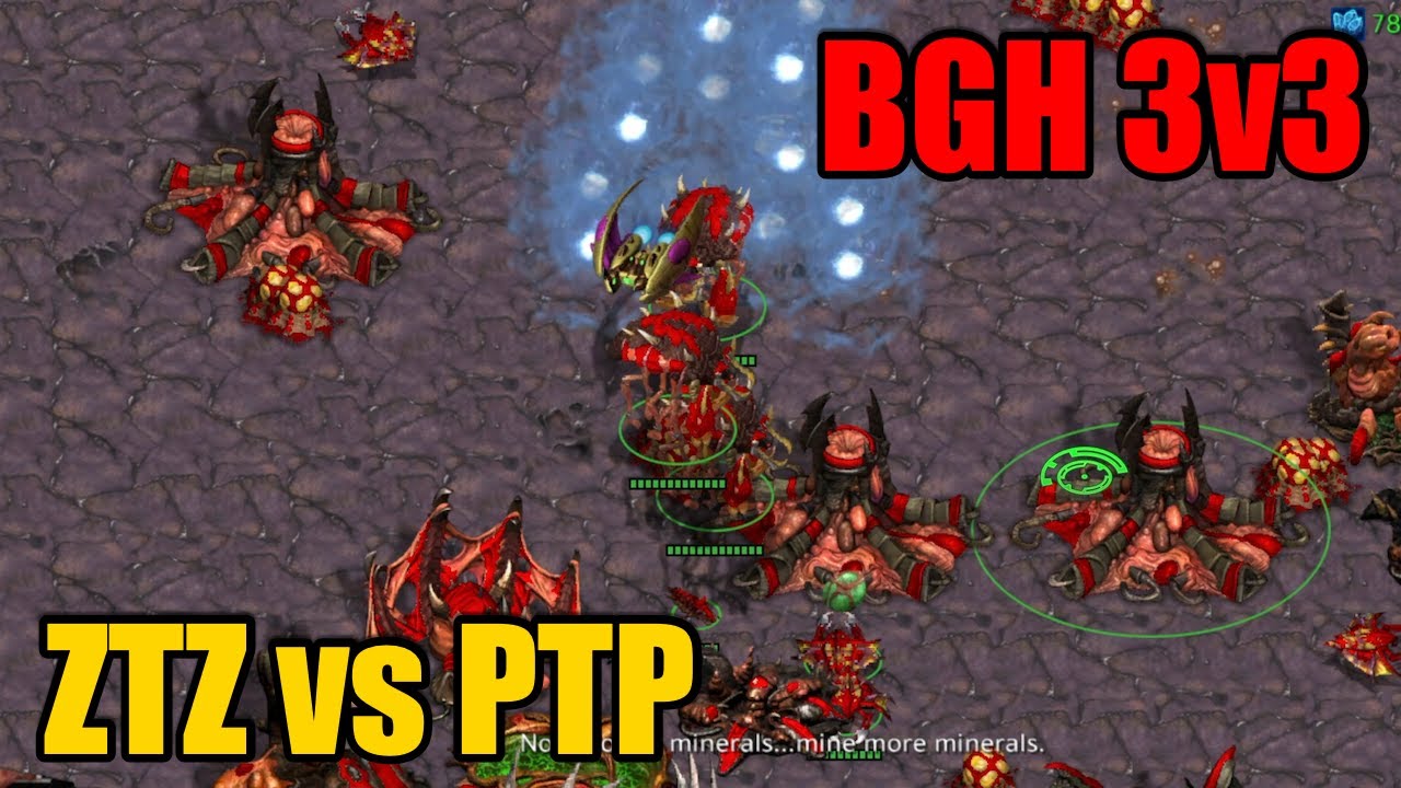 StarCraft BGH 3v3 | Big Game Hunters | Brood War | TeamPlay
