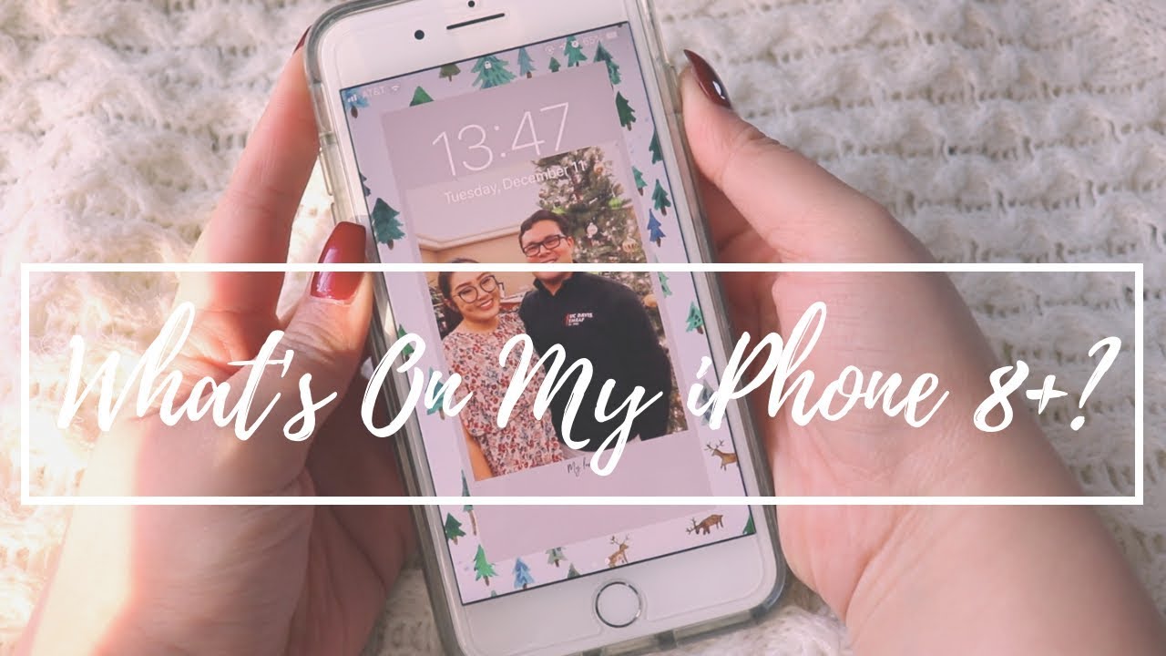 What's On My iPhone 8 Plus | EyesOnJess