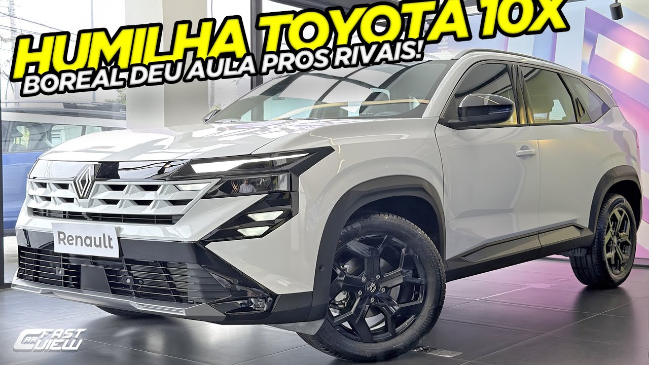 NOVO RENAULT BOREAL TECHNO 2026 NESSE PREÇO É IMPOSSÍVEL VOCÊ ESCOLHER COROLLA CROSS, COMPASS E TAOS