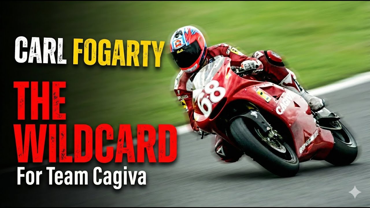 Карл Фогарти — неожиданный кандидат в команду Cagiva #2stroke #carlfogarty #cagiva
