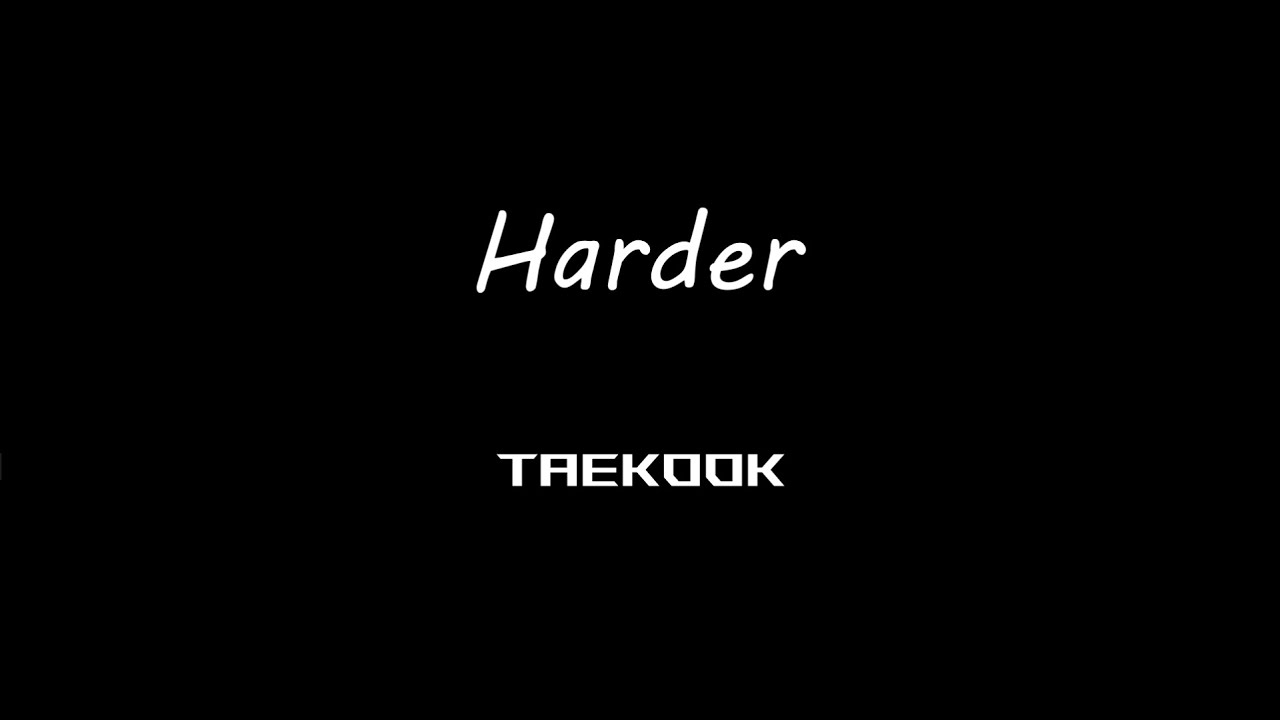 Drabbles - #5 Harder (Taekook) | BTS FF [AUDIO]