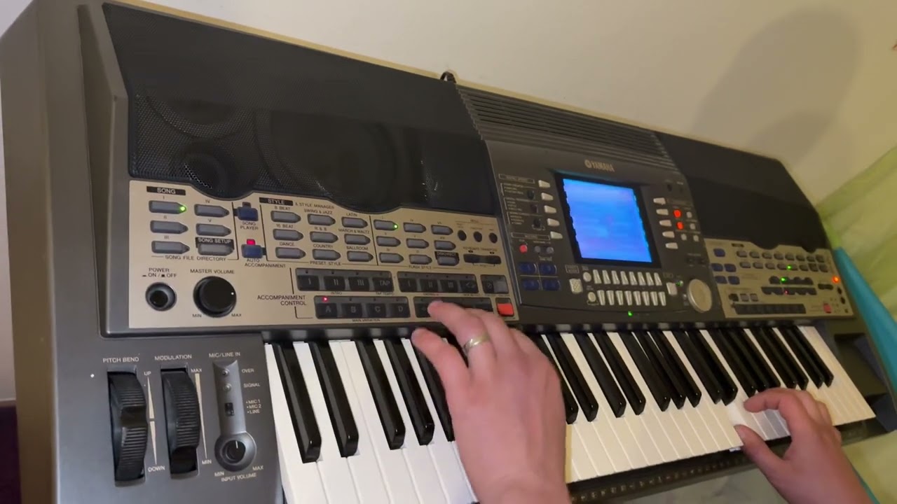 Yamaha psr 9000 user style свій  особисто написаний на ній 🎹